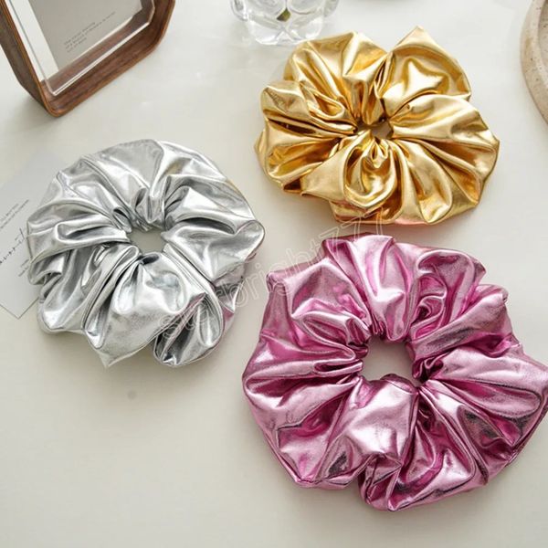 17cm faux leather hair scrunchies large high ponytail holder hair ties for women elastic rubber band fashion headwear hair rings, Slivery;white
17cm faux leather hair scrunchies large high ponytail holder hair ties for women elastic rubber band fashion headwear hair rings, Slivery;white
