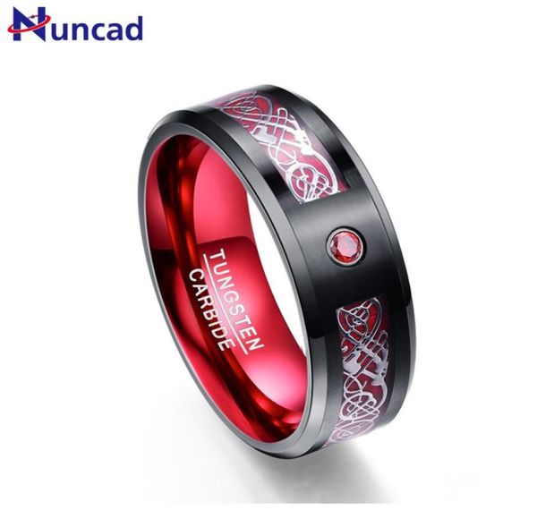nuncad s tungsten ring 8mm wide red men039s classic wedding band ring size 7891011124352527, Golden;silver
nuncad s tungsten ring 8mm wide red men039s classic wedding band ring size 7891011124352527, Golden;silver