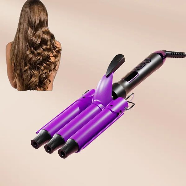 create professional-level curls at home with this durable 3 barrel curling iron wand
create professional-level curls at home with this durable 3 barrel curling iron wand