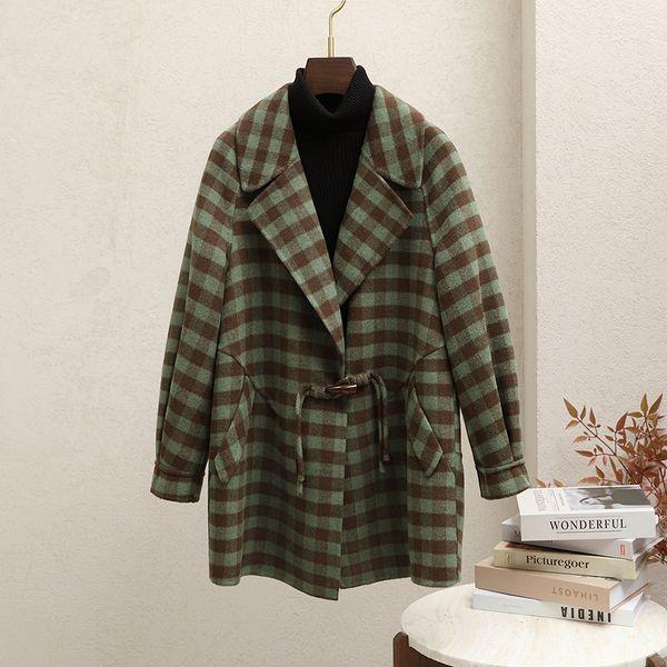 women's wool coats winter jackets new coat cashmere 2037 womens blazer coats designer cardigan women wool long coat blend womens plus s, Black;brown
women's wool coats winter jackets new coat cashmere 2037 womens blazer coats designer cardigan women wool long coat blend womens plus s, Black;brown