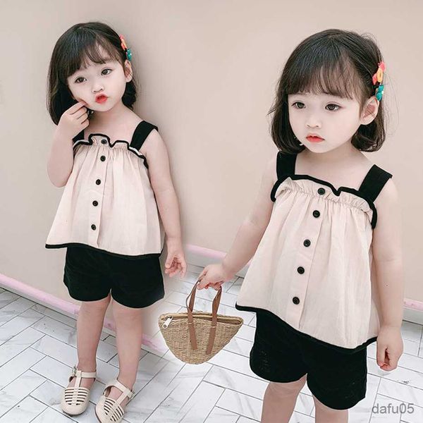 clothing sets kids summer clothes vest short clothing girls new children clothes girl toddler costumes for children r230812, White
clothing sets kids summer clothes vest short clothing girls new children clothes girl toddler costumes for children r230812, White