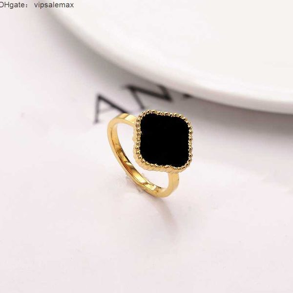 four leaf charm ring women clover designer rings gold plated versatile jewelry for woman fashion luxury rings for women party gift aesthetic, Silver
four leaf charm ring women clover designer rings gold plated versatile jewelry for woman fashion luxury rings for women party gift aesthetic, Silver