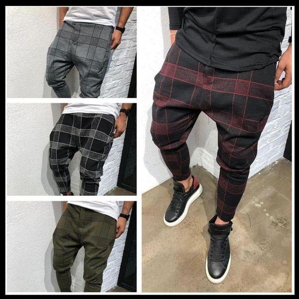 2020 plaid mens casual pants stripe square printed sweatpants harem pants mens winter checkerboard fashion male streetwear236w, Black
2020 plaid mens casual pants stripe square printed sweatpants harem pants mens winter checkerboard fashion male streetwear236w, Black