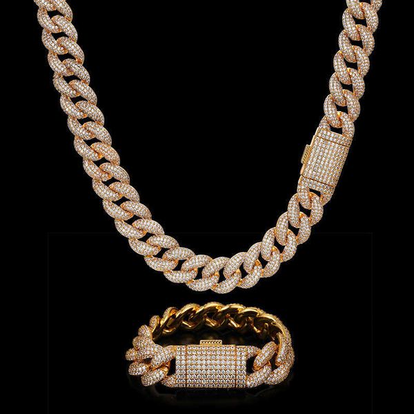hip hop necklace new 20mm 4-row miami heavy industries cuban chain full zircon men's necklace accessories, Silver
hip hop necklace new 20mm 4-row miami heavy industries cuban chain full zircon men's necklace accessories, Silver