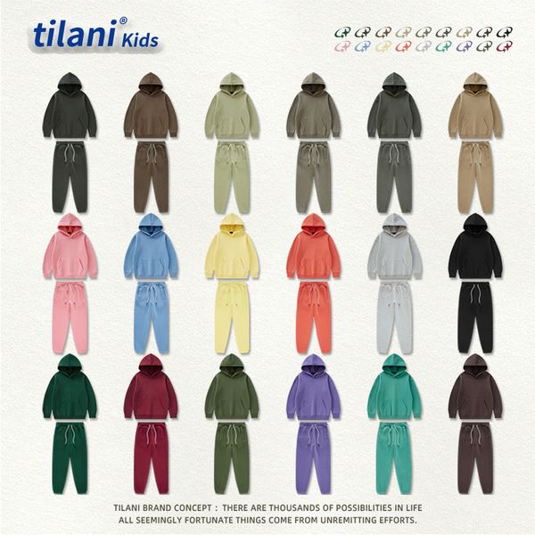 clothing sets tilani children's fashion brand autumnwinter dopamine 350g plush thick boys and girls' set 230812, White
clothing sets tilani children's fashion brand autumnwinter dopamine 350g plush thick boys and girls' set 230812, White