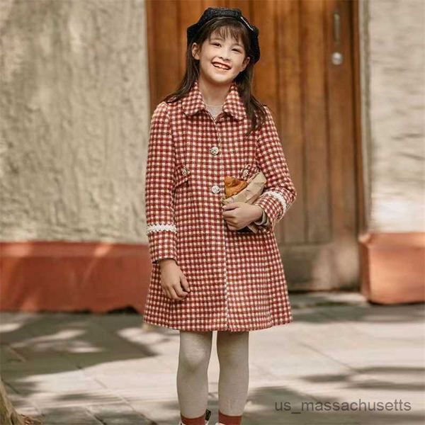 jackets girls kids woolen coat jacket overcoat beautiful warm thicken winter cotton plus size children's clothing r230812, Blue;gray
jackets girls kids woolen coat jacket overcoat beautiful warm thicken winter cotton plus size children's clothing r230812, Blue;gray