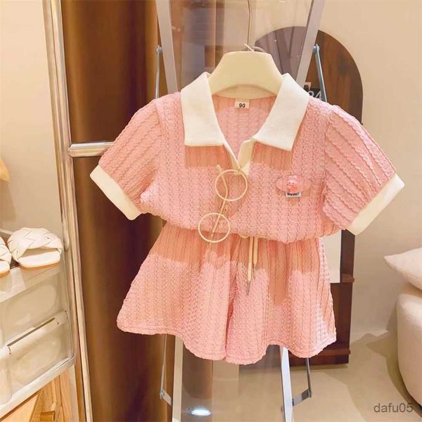 clothing sets summer new girls thin short sleeve t-shirt shorts kids outfits fashion children's baby clothing set r230812, White
clothing sets summer new girls thin short sleeve t-shirt shorts kids outfits fashion children's baby clothing set r230812, White
