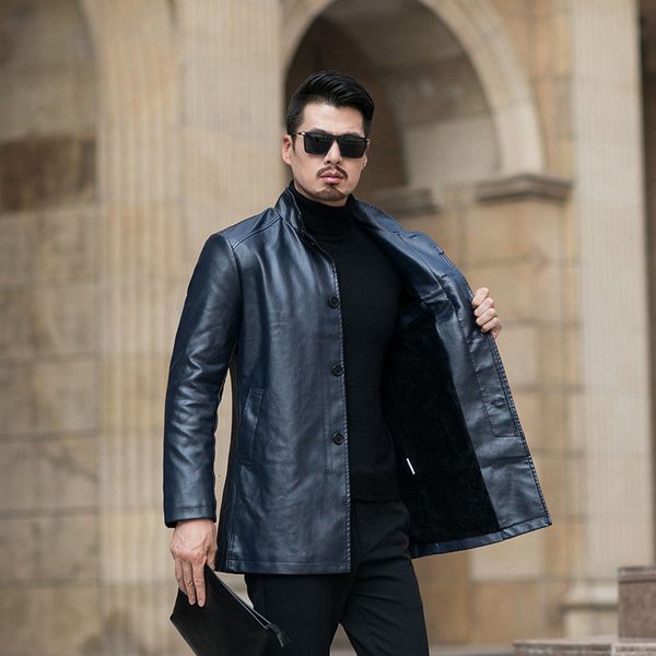 men's jackets mens leather suit jacket slim fit coat fashion streetwear business casual blazer pu male outerwear a03 230812, Black;brown
men's jackets mens leather suit jacket slim fit coat fashion streetwear business casual blazer pu male outerwear a03 230812, Black;brown