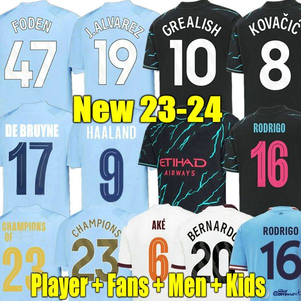 haaland final soccer jerseys grealish 23 24 de bruyne mans cities foden 2023 kovacic football shirt uniforms men kids kit alvarez fans playe, Black;yellow
haaland final soccer jerseys grealish 23 24 de bruyne mans cities foden 2023 kovacic football shirt uniforms men kids kit alvarez fans playe, Black;yellow