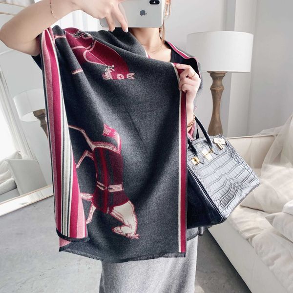 luxury designer h ermes scarf of wool imitation cashmere scarf autumn and winter fashion style war horse qinghai lake plateau gannan ningxia, Blue;gray
luxury designer h ermes scarf of wool imitation cashmere scarf autumn and winter fashion style war horse qinghai lake plateau gannan ningxia, Blue;gray