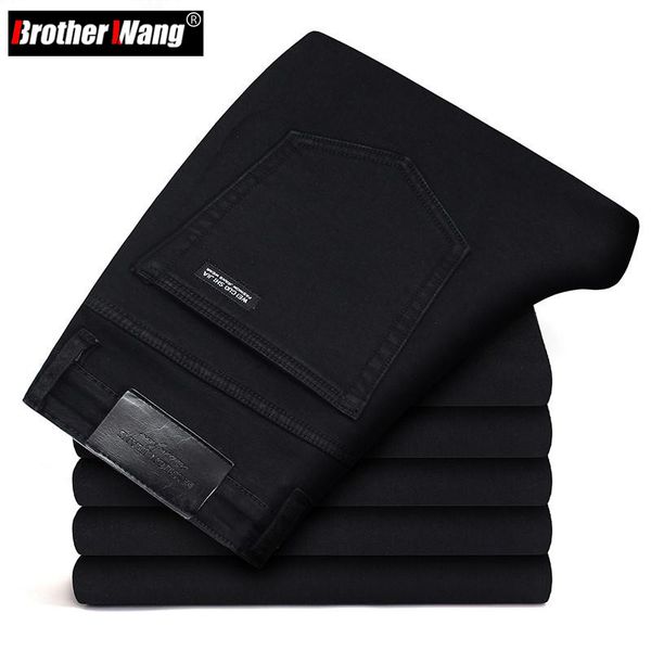 mens jeans stretch black classic style business fashion pure slimfit denim pants male brand casual trousers 230811, Blue
mens jeans stretch black classic style business fashion pure slimfit denim pants male brand casual trousers 230811, Blue