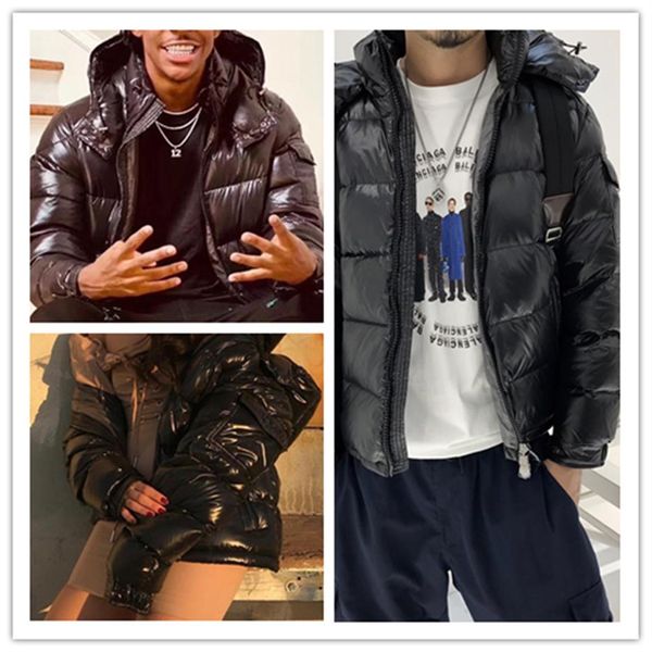 winter down jacket with hooded man coat thick doudoune homme cotton pockets jackets mens outwear parkas men and women style to cho231z, Black
winter down jacket with hooded man coat thick doudoune homme cotton pockets jackets mens outwear parkas men and women style to cho231z, Black