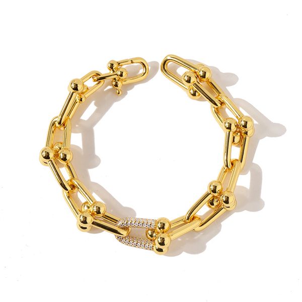 women bracelet designer t bracelets fashion gold and silver jewelry chain bracelet for woman b050, Black
women bracelet designer t bracelets fashion gold and silver jewelry chain bracelet for woman b050, Black