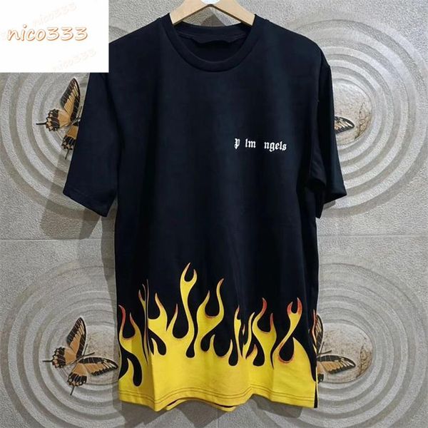 23ss new t shirt flame letters cotton loose round neck black and white street hundred with men womens trendy short sleeve249l, White;black
23ss new t shirt flame letters cotton loose round neck black and white street hundred with men womens trendy short sleeve249l, White;black