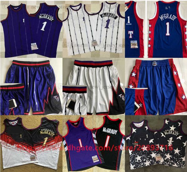 authentic double embroidered mitchell and ness basketball tracy 1 mcgrady jerseys retro purple white 1998-99 real stitched breathable sport, Black;red
authentic double embroidered mitchell and ness basketball tracy 1 mcgrady jerseys retro purple white 1998-99 real stitched breathable sport, Black;red