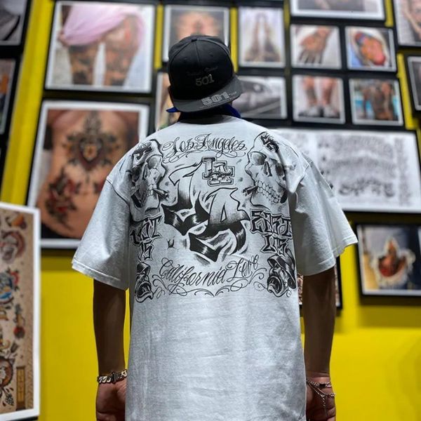 men's tshirts men tshirt skull print harajuku streetwear oneck short sleeve male graffiti letter cargo hip hop casual 230811, White;black
men's tshirts men tshirt skull print harajuku streetwear oneck short sleeve male graffiti letter cargo hip hop casual 230811, White;black