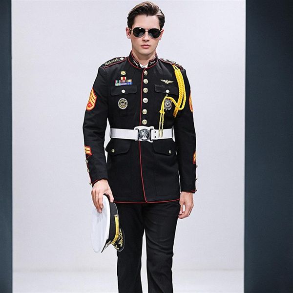 spring autumn navy captain seaman costume quality seafarer uniform luxury cruise ship security guards suits hat jacket pants acces259y, White;black
spring autumn navy captain seaman costume quality seafarer uniform luxury cruise ship security guards suits hat jacket pants acces259y, White;black