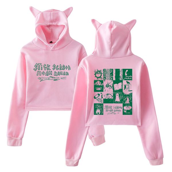 women's hoodies sweatshirts noah kahan stick season 2023 world tour crop hoodie for girls streetwear hip hop harajuku cropped sweatshir, Black
women's hoodies sweatshirts noah kahan stick season 2023 world tour crop hoodie for girls streetwear hip hop harajuku cropped sweatshir, Black