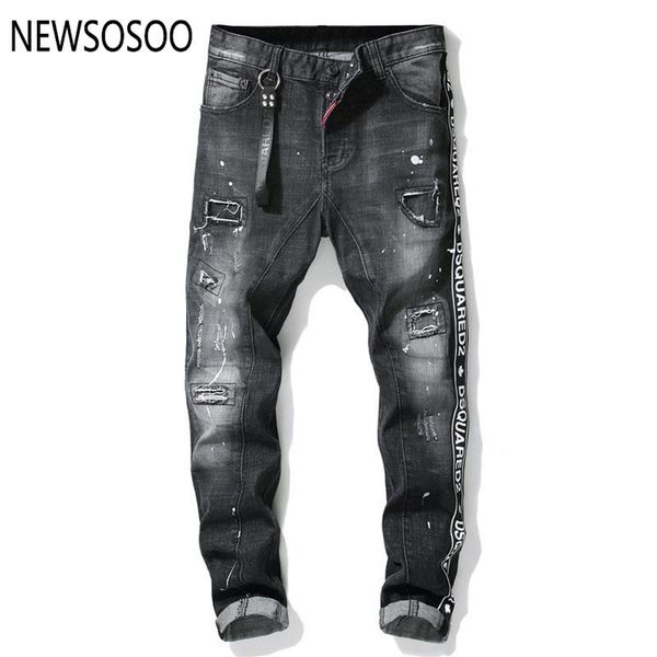 european american style mens jeans luxury men straight denim trousers zipper patchwork slim black jeans for men296w, Blue
european american style mens jeans luxury men straight denim trousers zipper patchwork slim black jeans for men296w, Blue