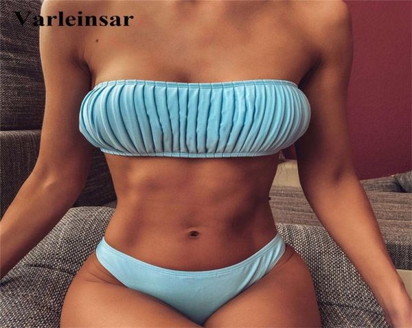 new blue bandeau bikini women swimwear female swimsuit twopieces bikini set pleated bather bathing suit swim wear v1790 y2009245474, White;black
new blue bandeau bikini women swimwear female swimsuit twopieces bikini set pleated bather bathing suit swim wear v1790 y2009245474, White;black