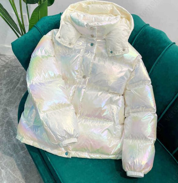 winter down puffer jacket women hoodie designer jacket colorful laser short white duck downs cardigan hooded down coat womens clothes, Black;brown
winter down puffer jacket women hoodie designer jacket colorful laser short white duck downs cardigan hooded down coat womens clothes, Black;brown