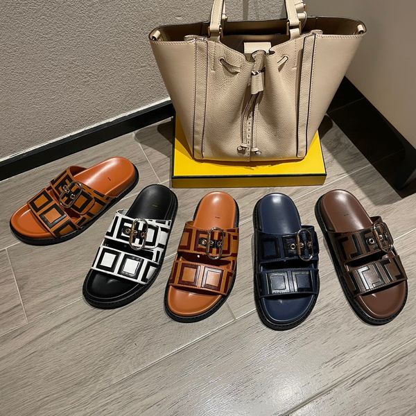 fashion slippers outdoor swim loafer flat slides summer beach sandal designer womens shoe with box f slipper buckle sandale luxury genuine l, Black
fashion slippers outdoor swim loafer flat slides summer beach sandal designer womens shoe with box f slipper buckle sandale luxury genuine l, Black
