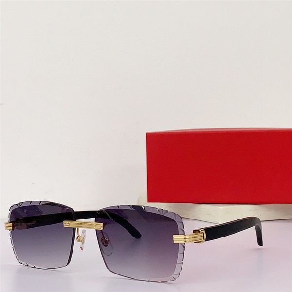 new fashion design square sunglasses 0273s cutting lenses version rimless frame wooden temples simple and popular style outdoor uv400 protec, White;black
new fashion design square sunglasses 0273s cutting lenses version rimless frame wooden temples simple and popular style outdoor uv400 protec, White;black