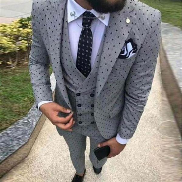 2020 slim fit men's poika dot groom suit 3 pieces casual business prom blazer latest coat pant design men suit for wedding tu230e, White;black
2020 slim fit men's poika dot groom suit 3 pieces casual business prom blazer latest coat pant design men suit for wedding tu230e, White;black