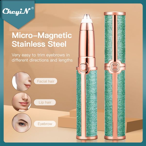 eyebrow trimmer ckeyin electric hair removal painless eye brow epilator shaver razor remover rechargeable with light 230812
eyebrow trimmer ckeyin electric hair removal painless eye brow epilator shaver razor remover rechargeable with light 230812