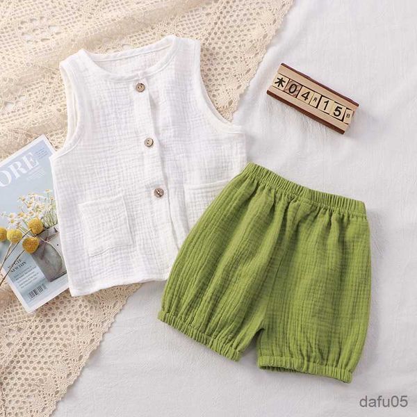clothing sets boys girls clothing sets summer solid cotton t-shirts+elasctic shorts kids clothes casual clothing sets for children r230812, White
clothing sets boys girls clothing sets summer solid cotton t-shirts+elasctic shorts kids clothes casual clothing sets for children r230812, White