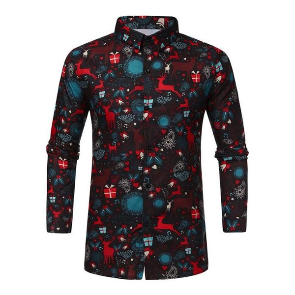 men's casual shirts men winter autumn long sleeve christmas deer print shirt turn down collar snowflakes reindeer xmas201m, White;black
men's casual shirts men winter autumn long sleeve christmas deer print shirt turn down collar snowflakes reindeer xmas201m, White;black