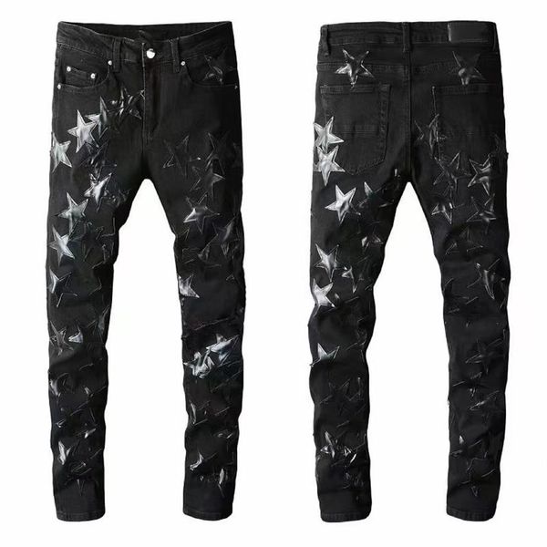 designer men jeans hip-hop fashion zipper hole wash jeans pants retro torn fold stitching mens design motorcycle riding cool slim 235e, Blue
designer men jeans hip-hop fashion zipper hole wash jeans pants retro torn fold stitching mens design motorcycle riding cool slim 235e, Blue