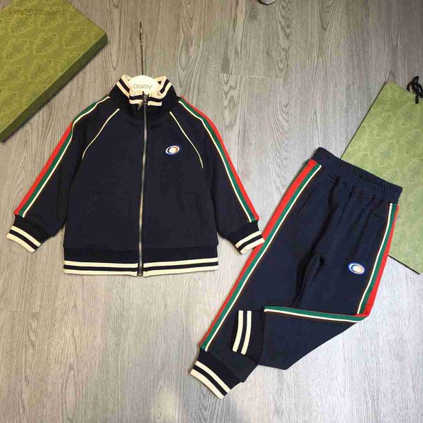 kids designer clothes child autumn sets size 100-160 cm 2pcs multi color striped decorative long sleeved jacket and sports pants aug10, White
kids designer clothes child autumn sets size 100-160 cm 2pcs multi color striped decorative long sleeved jacket and sports pants aug10, White