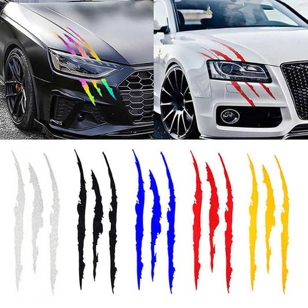 stickers marker monster claw scratched stripe headlight decal sticker car accessories r230812
stickers marker monster claw scratched stripe headlight decal sticker car accessories r230812
