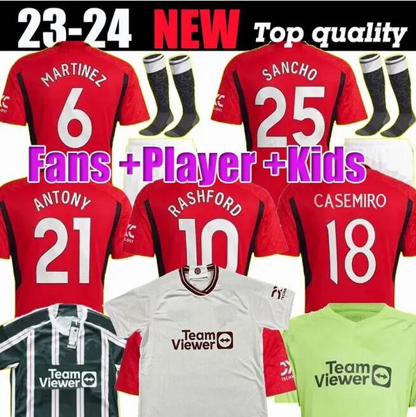 23 24 sancho mount soccer jerseys b. fernandes rashford football shirt 2023 men kids kit eriksen antony casemiro lancashire rose onana playe, Black;yellow
23 24 sancho mount soccer jerseys b. fernandes rashford football shirt 2023 men kids kit eriksen antony casemiro lancashire rose onana playe, Black;yellow