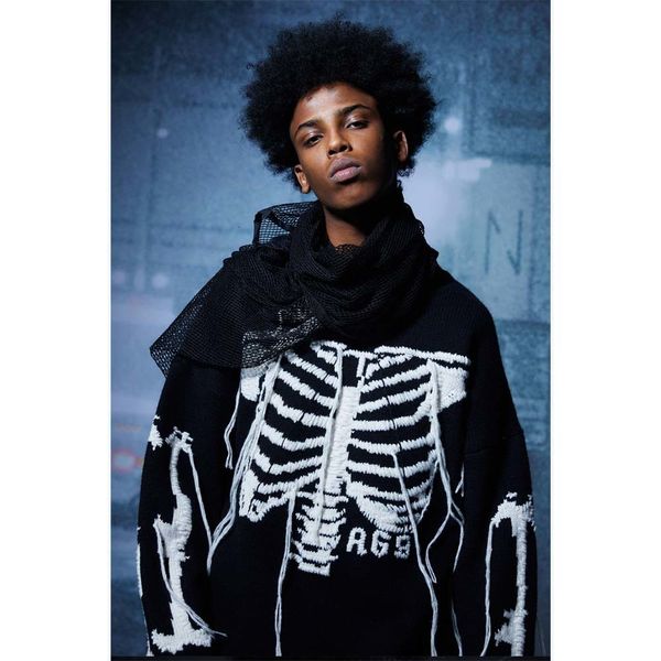men's sweaters skeleton sweater hip hop trendy knitwear men's skull jacquard hand stitching street knit pullover men r69 230811, White;black
men's sweaters skeleton sweater hip hop trendy knitwear men's skull jacquard hand stitching street knit pullover men r69 230811, White;black