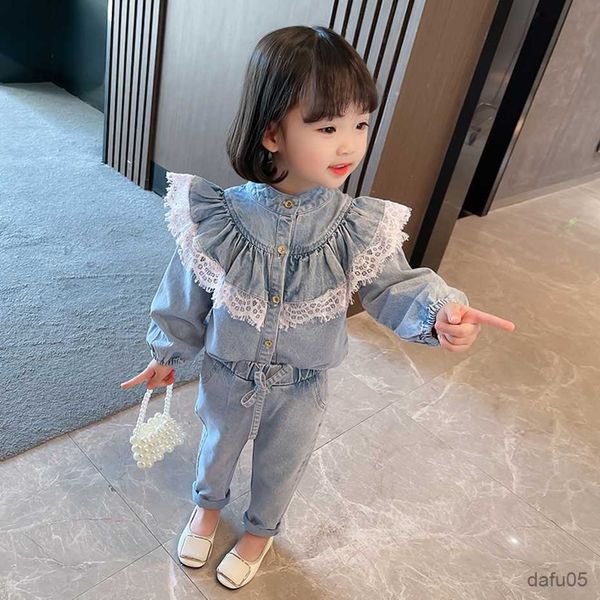 clothing sets girls clothes set denim jacket pants clothing for girls patchwork costumes for girls spring children's tracksuits r230812, White
clothing sets girls clothes set denim jacket pants clothing for girls patchwork costumes for girls spring children's tracksuits r230812, White