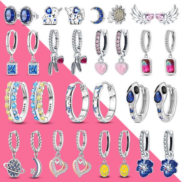 2023 fine earrings 925 sterling silver moon star pave cz u shape blue zircon jewelry for women sparkling hoop wedding
2023 fine earrings 925 sterling silver moon star pave cz u shape blue zircon jewelry for women sparkling hoop wedding