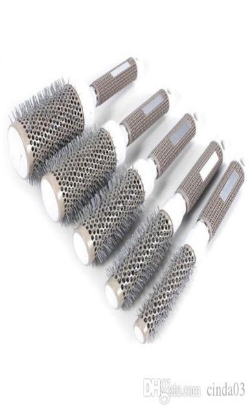 professional hair dressing brushes high temperature resistant ceramic iron round comb 19mm 5 size hair styling tool hairbrush2373634, Silver
professional hair dressing brushes high temperature resistant ceramic iron round comb 19mm 5 size hair styling tool hairbrush2373634, Silver