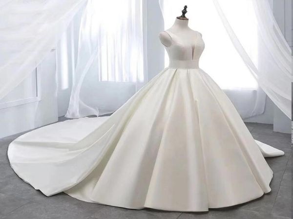 ivory satin wedding dresses bridal gowns court train wedding bridal wear new arrival fall winter7231215, White
ivory satin wedding dresses bridal gowns court train wedding bridal wear new arrival fall winter7231215, White