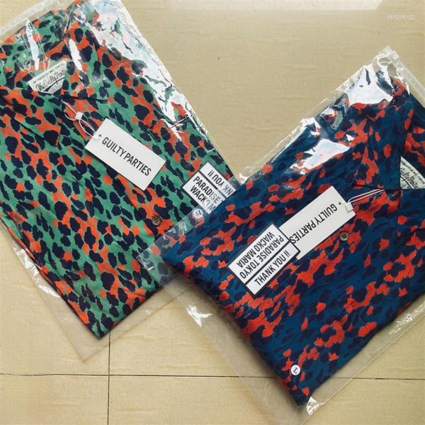 men's casual shirts wacko maria hawaiian shirt japanese leopard men women 11 oversize200l, White;black
men's casual shirts wacko maria hawaiian shirt japanese leopard men women 11 oversize200l, White;black