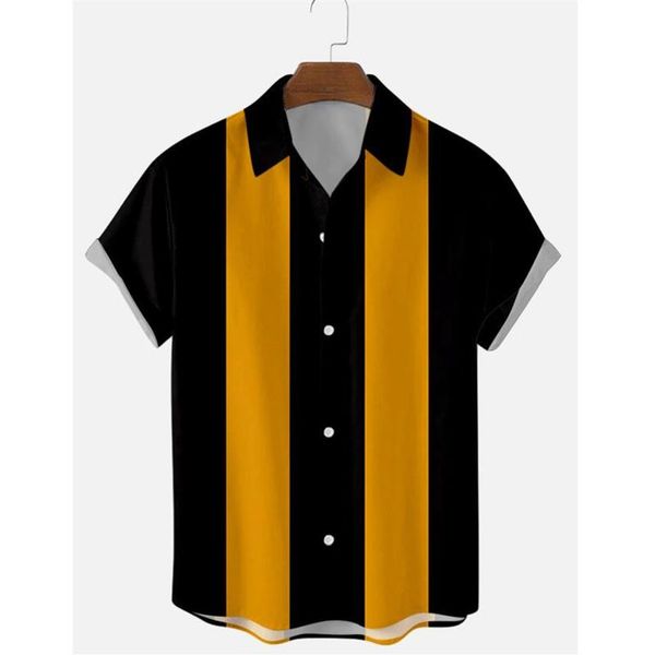 men's casual shirts 2021 summer light bowling men vertical striped printed lapel short sleeve blouse button up shirt348u, White;black
men's casual shirts 2021 summer light bowling men vertical striped printed lapel short sleeve blouse button up shirt348u, White;black