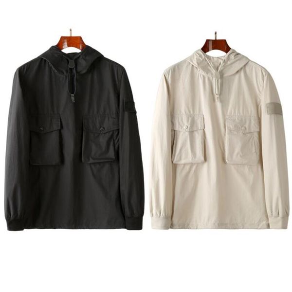 men's jackets ghost piece smock anorak nylon hoodies outerwear armband logo men coat casual outdoor jacket jogging tracksuit 230p, Black;brown
men's jackets ghost piece smock anorak nylon hoodies outerwear armband logo men coat casual outdoor jacket jogging tracksuit 230p, Black;brown