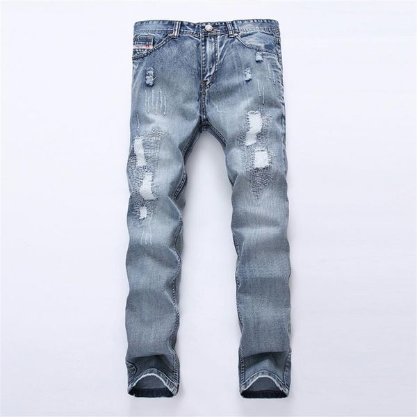 men's jeans ripped hip-hop men trousers street skinny denim pants fashion casual dropship for male284b, Blue
men's jeans ripped hip-hop men trousers street skinny denim pants fashion casual dropship for male284b, Blue