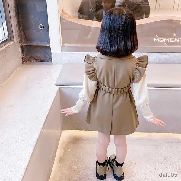 clothing sets girls suit set dress blouse clothing for girls casual style toddler girls clothes r230812, White
clothing sets girls suit set dress blouse clothing for girls casual style toddler girls clothes r230812, White
