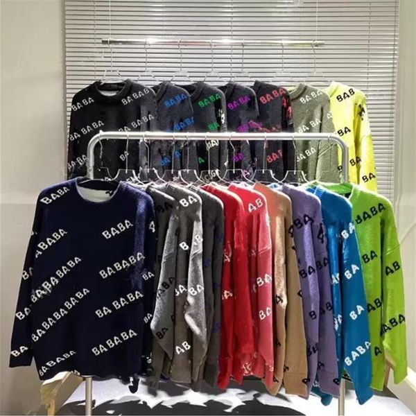 designer mens sweater man for woman knit crow neck pullover long sleeve oversized senior classic leisure multicolor womens fashion250s, White;black
designer mens sweater man for woman knit crow neck pullover long sleeve oversized senior classic leisure multicolor womens fashion250s, White;black