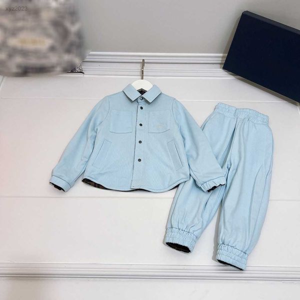 23ss designer baby double sided use suits autumn tracksuits size 100-150 cm 2pcs long sleeved polo shirt and casual pants, White
23ss designer baby double sided use suits autumn tracksuits size 100-150 cm 2pcs long sleeved polo shirt and casual pants, White