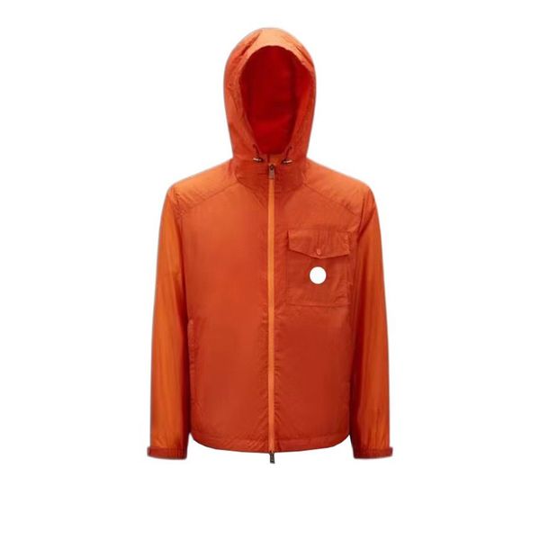 chest pocket design hooded jumper lightweight hooded mens jacket spring summer windbreaker casual men coat size 1--5293e, Black;brown
chest pocket design hooded jumper lightweight hooded mens jacket spring summer windbreaker casual men coat size 1--5293e, Black;brown