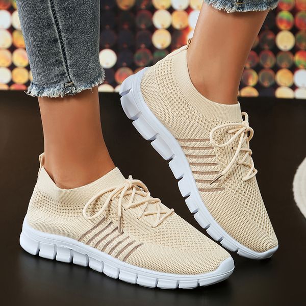 dress shoe s lightweight breathable mesh sneakers slip on soft sole knit flats for women 2023 casual zapatillas mujer 230812, Black
dress shoe s lightweight breathable mesh sneakers slip on soft sole knit flats for women 2023 casual zapatillas mujer 230812, Black
