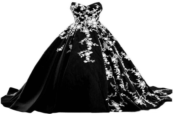 vintage gothic black and white wedding dresses 2021 sweetheart strapless garden country bridal wedding gowns sweep plus size bride3635551
vintage gothic black and white wedding dresses 2021 sweetheart strapless garden country bridal wedding gowns sweep plus size bride3635551